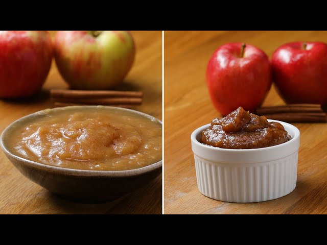 SlowCooker Applesauce and Apple Butter