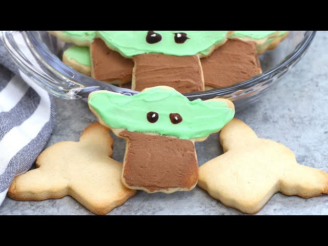 How to Make Baby Yoda Cookies (DIY Using an Angel Cutter Hack)