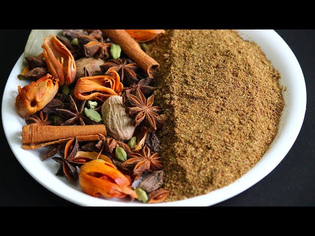Hyderabadi Biryani Masala Powder Recipe-How to make Biryani Masala Powder at Home