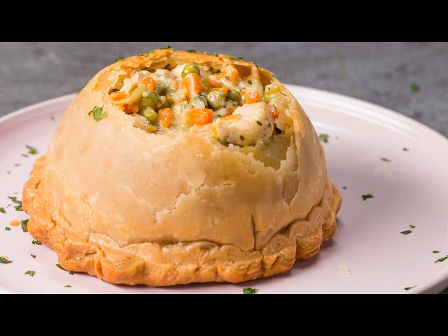 Chicken Pot Pie Domes