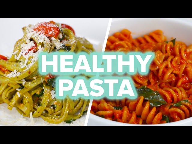 Healthier Pasta 4 Ways