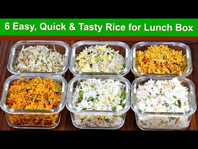 Rice Recipe for Lunch Box