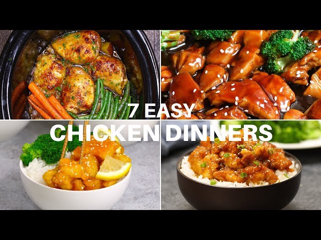7 Chicken Dinner Ideas Quick and Easy
