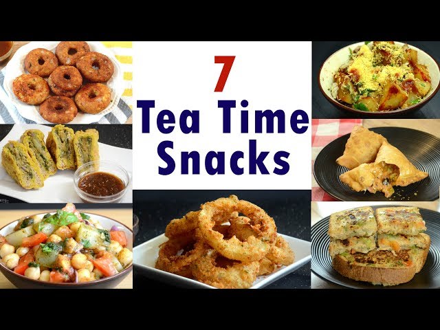 7 Tea Time Indian Snacks