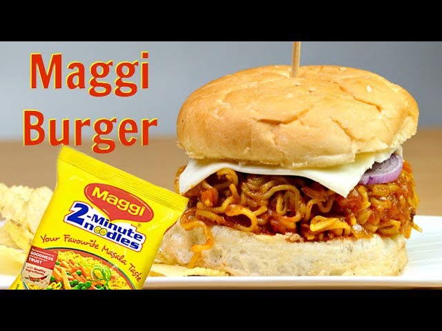 Maggi Burger Recipe