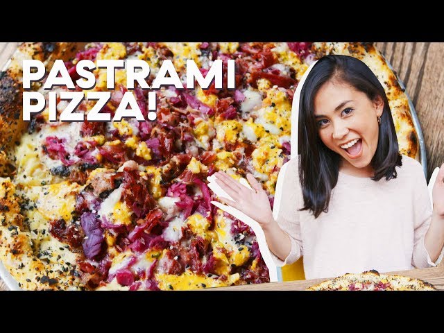 CRAZY Pastrami Pizza The Best Slice In New York City