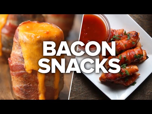 4 Easy Crispy Bacon Snacks