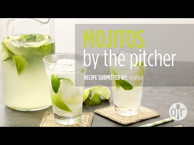 How to Make Mojitos By The Pitcher