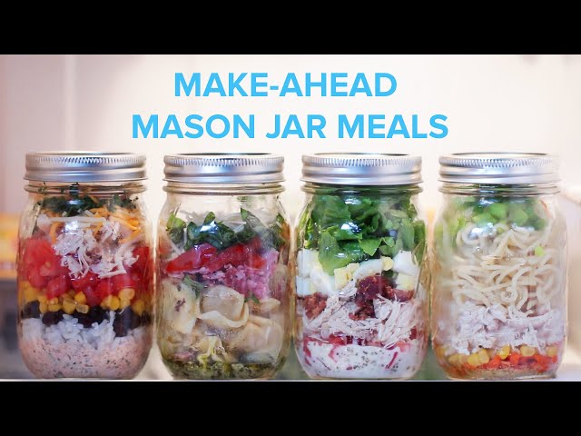 Make Ahead Mason Jar Meals