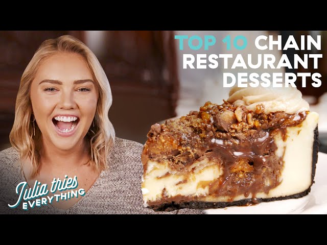 Best Chain Restaurant Desserts Of All Time