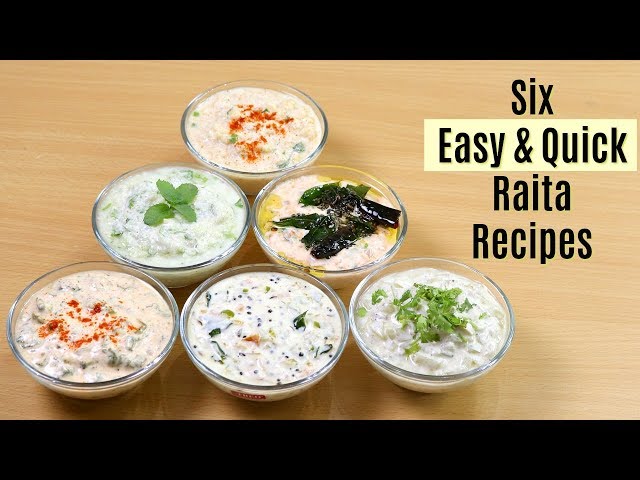 6 Easy and Quick Raita Recipes