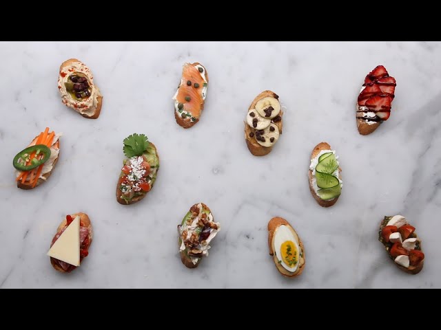 Crostini 11 Ways For Your Next Party