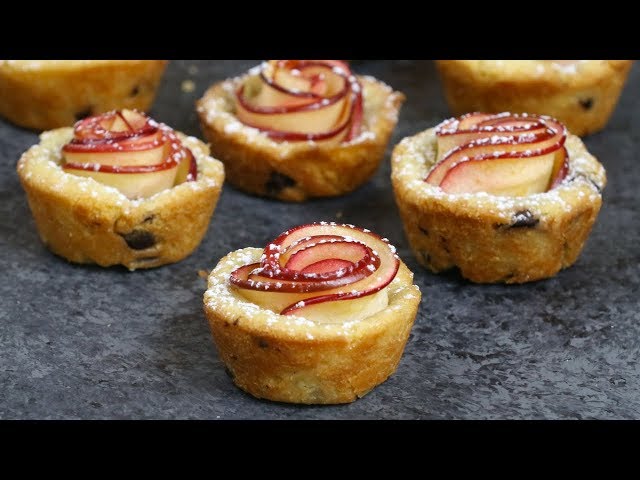 Rose Apple Cookie Cups