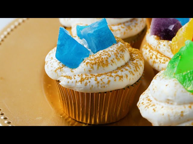 Infinity Stone Cupcakes