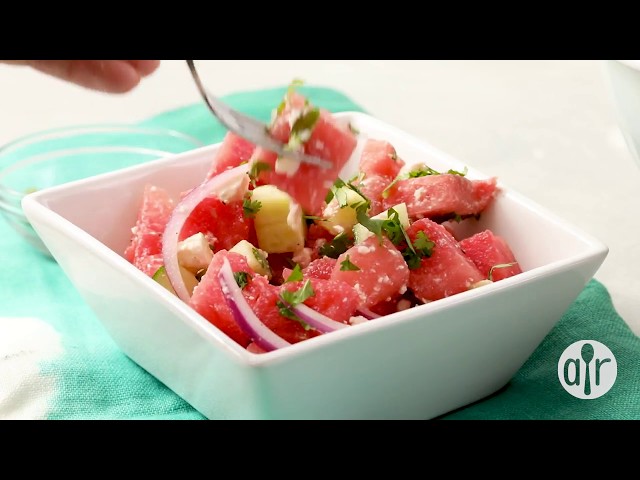 How to Make Refreshing Watermelon Salad