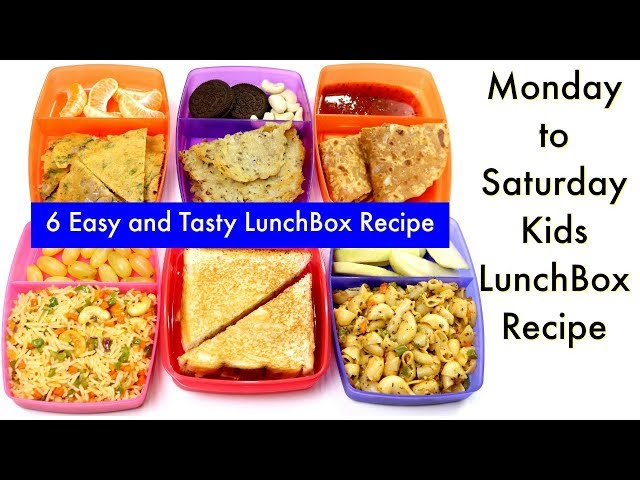 6 Lunch Box Recipes for Kids