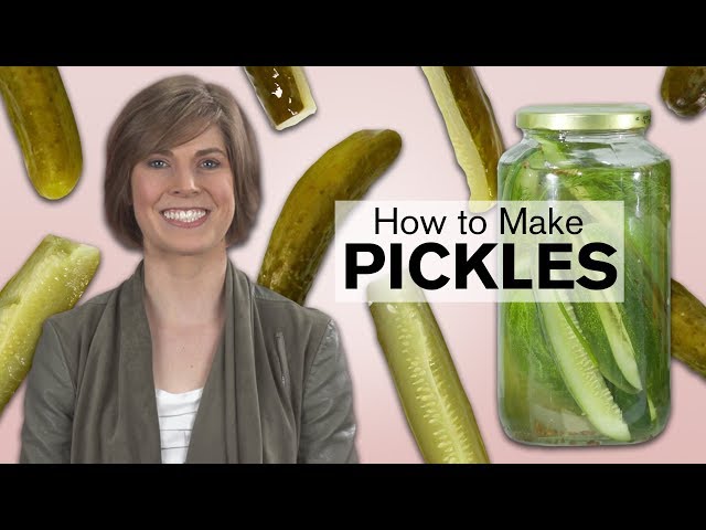 Making Homemade Pickles