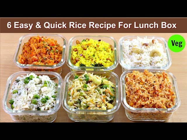 Rice Recipe for Lunch Box