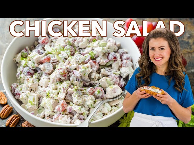 Fancy Chicken Salad Recipe - How To Make Chicken Salad