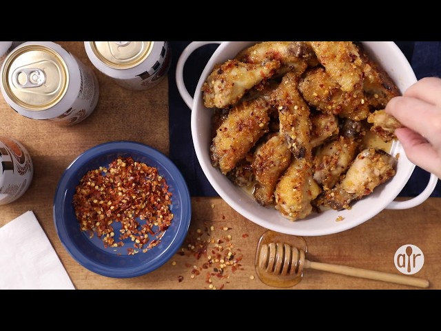 How to Make Super Crunch Oven Cooked Honey Dipped Wings