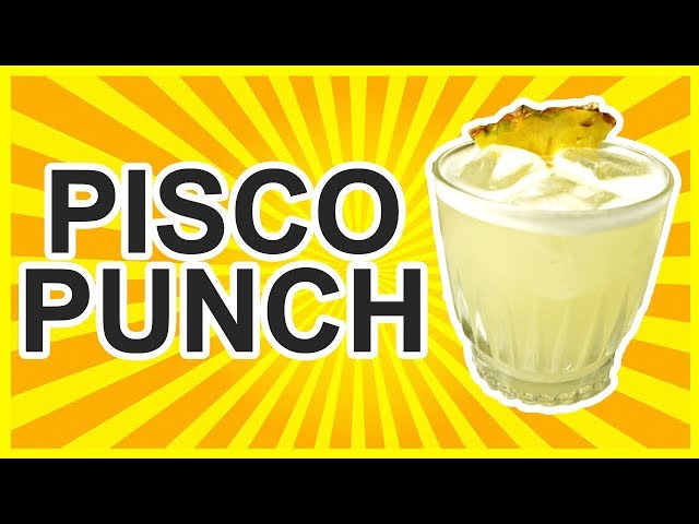 Pisco Punch Cocktail Recipe