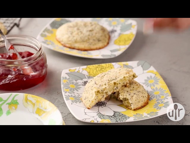 How to Make Vegan Lemon Poppy Scones