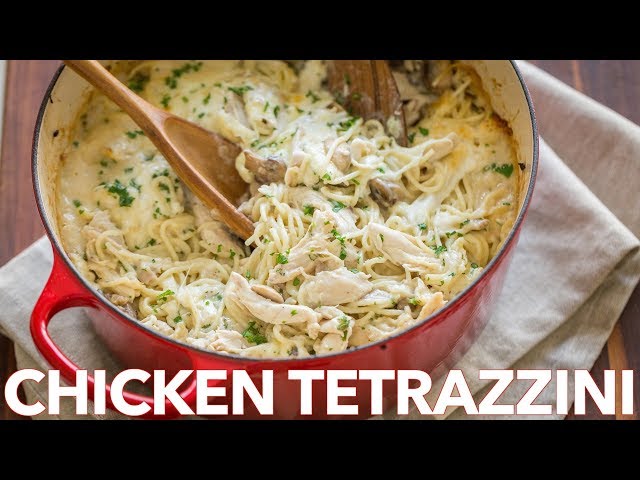 Easy Chicken Tetrazzini Casserole