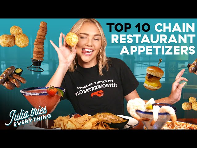Best Chain Restaurant Appetizers Of All Time