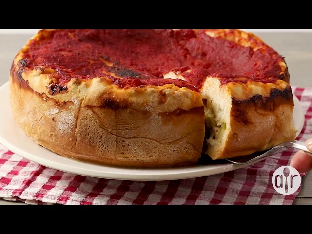 How to Make Double Crust Stuffed Pizza