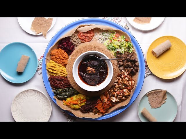 Siga Tibs And Ethiopian Salad With Genet