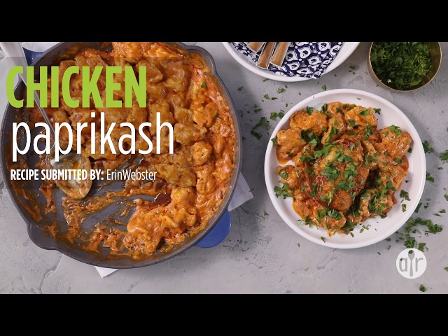 Chicken Paprikash