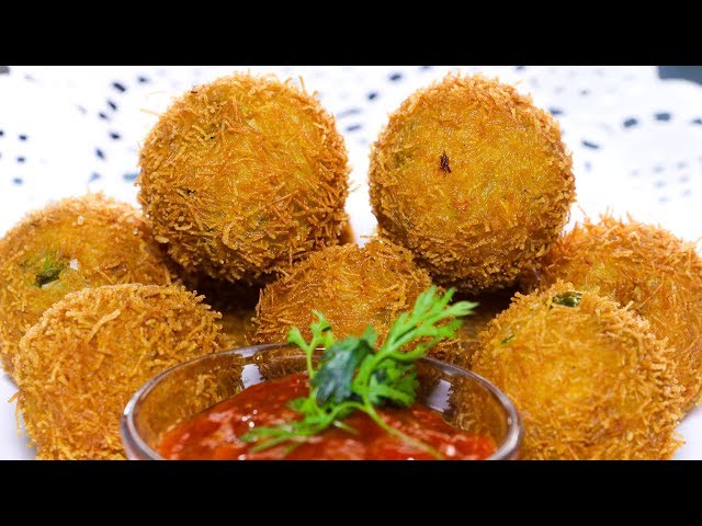 Paneer Potato Balls Recipe Indian Vegetarian Snack