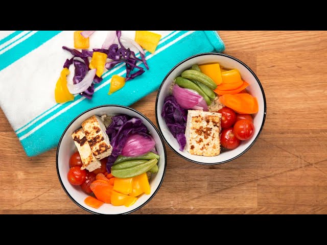 Protein Packed Rainbow Bowl For Two