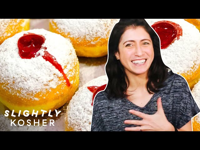 Tess Makes Her Familys Favorite Jelly Donuts For Hanukkah