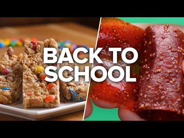 4 Back To School Snacks