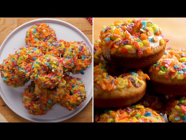 Fruity Cereal Donuts