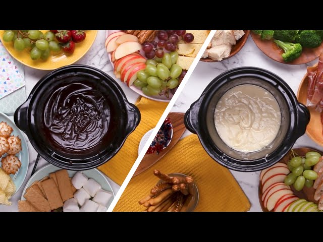 Sweet and Savory Slow Cooker Fondues