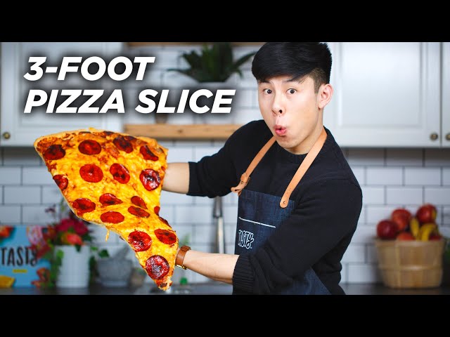 I Made A Giant 3 Foot Pizza Slice