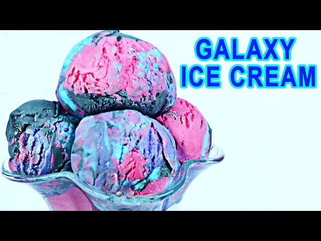 Galaxy Dessert Compilation Ice Cream