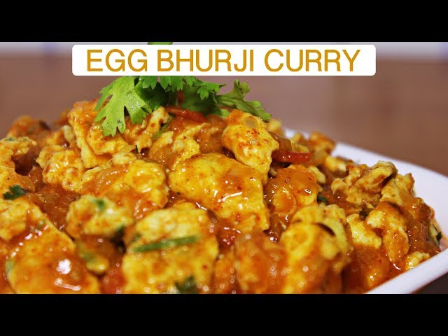 Egg Bhurji Curry