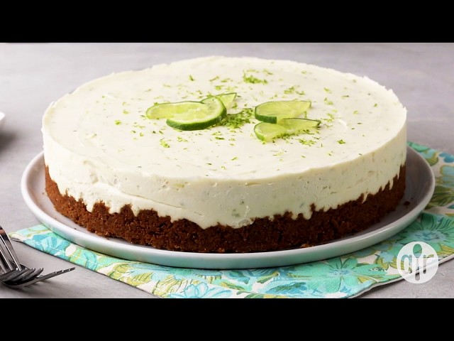 How to Make No Bake Lime Mousse Tart