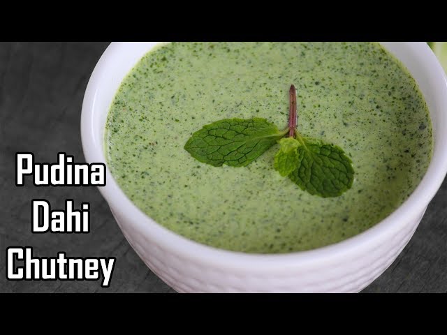 Pudina Dahi Chutney Recipe