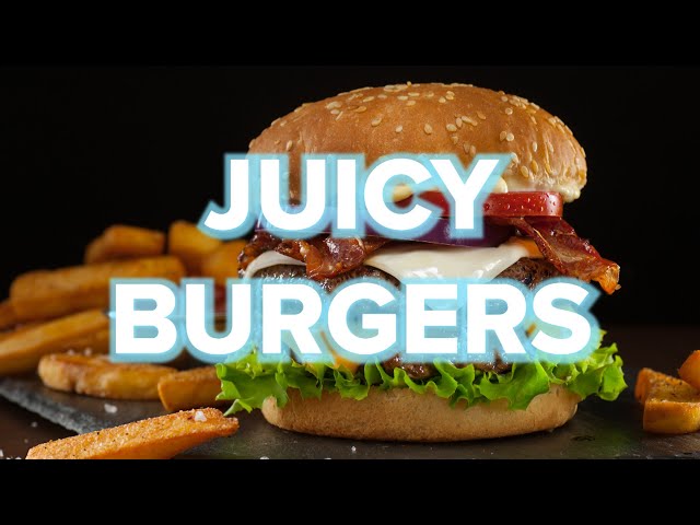 9 Juicy Homemade Burger Recipes