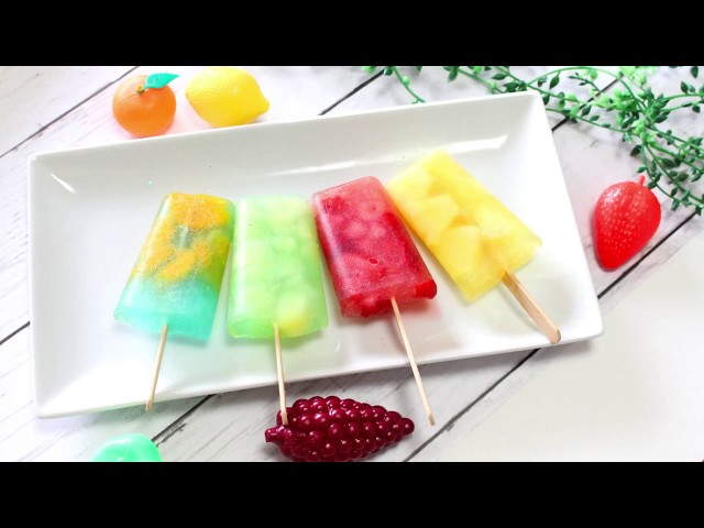 Colorful Fruit Ice Bar Recipe