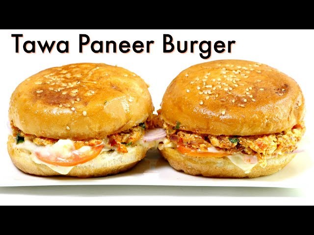 Tawa Paneer Burger