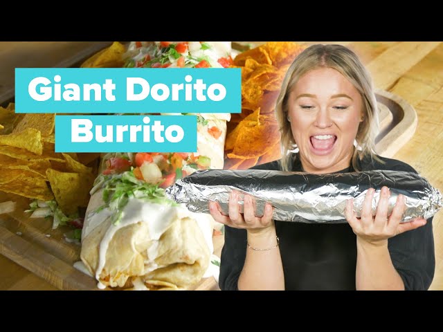 Giant Dorito Burrito