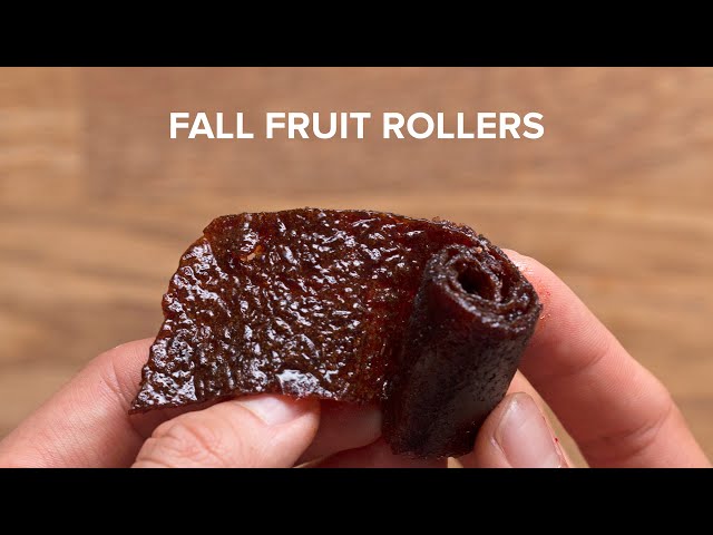 Fall Flavored Fruit Rollers