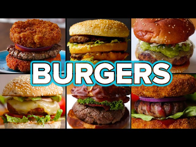 6 Mouth-Watering Burger Recipes