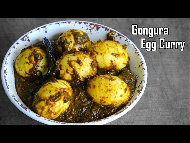 Gongura Egg Curry