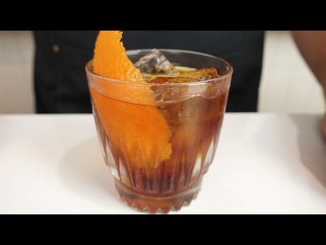 REMEMBER THE ALIMONY Modern Negroni Variation with Cynar